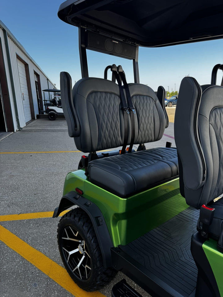 Denago Rover XL 4 Passenger Lifted – Java Green masekkgolfcars.