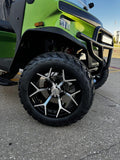Denago Rover XL 4 Passenger Lifted – Java Green masekkgolfcars.