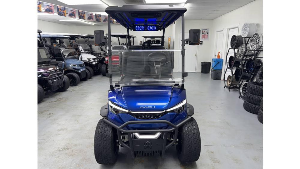 2026 DACH Apollo 4+2 Electric Golf Cart | 6-Passenger Lithium EV masekkgolfcars.