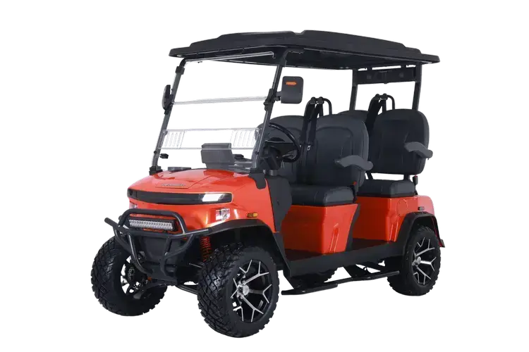 2026 Denago EV Rover XL | 4-Passenger Lifted Lithium Golf Cart masekkgolfcars.