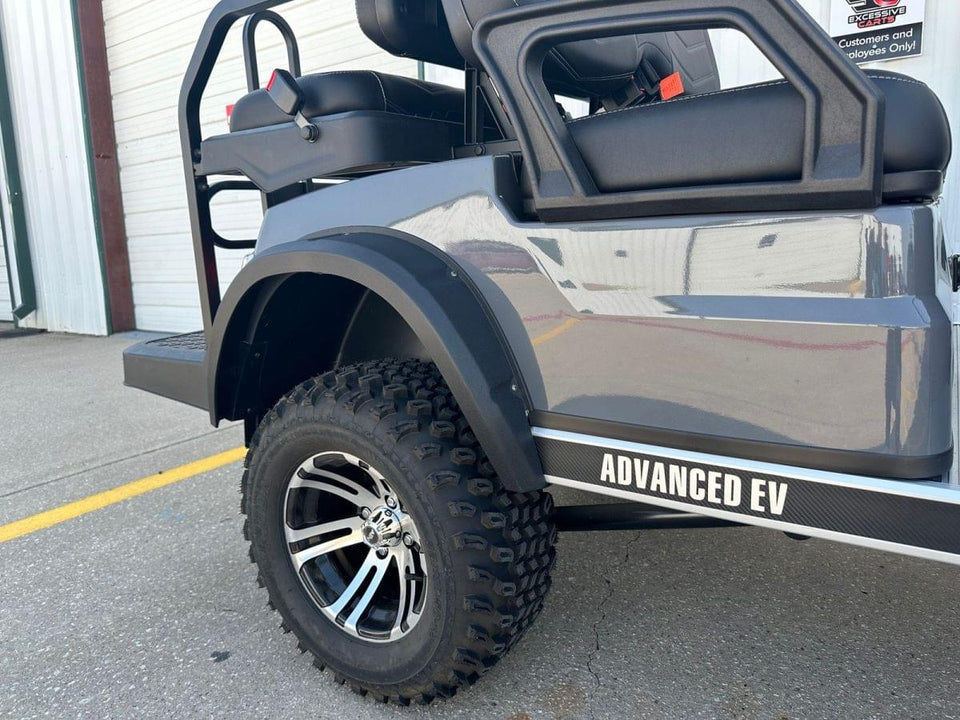 Advanced EV Advent 4L Passenger Lifted Charcoal masekkgolfcars.