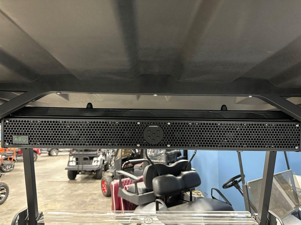 Advanced EV Advent 4L Passenger Lifted Charcoal masekkgolfcars.